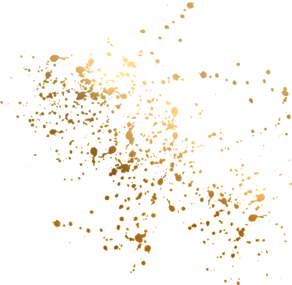 Gold Splatter Illustration